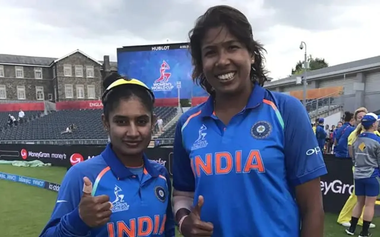 "You know who is batting at number 3? It's Mithali Raj. She is just one big knock away:" Jhulan Goswami | SportzPoint.com