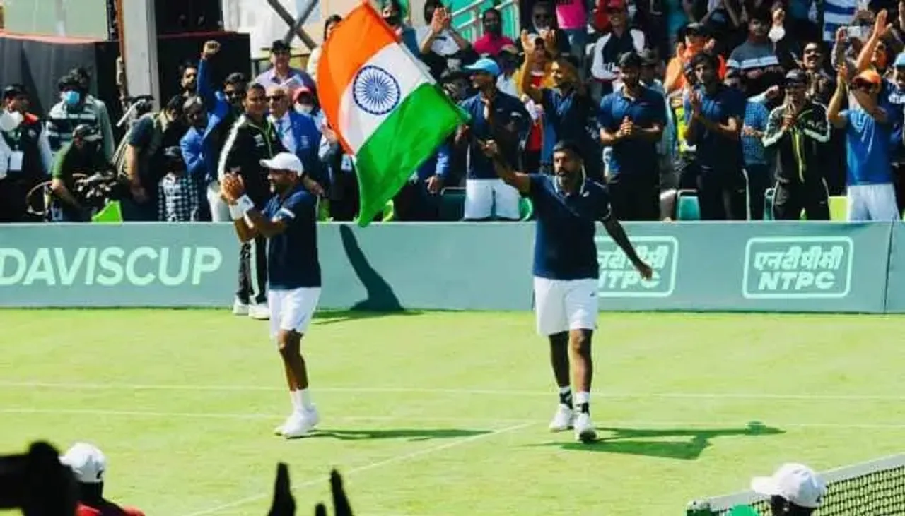 India takes 3-0 lead in Davis Cup 2022 World Group I tie against Denmark | Sportzpoint.com