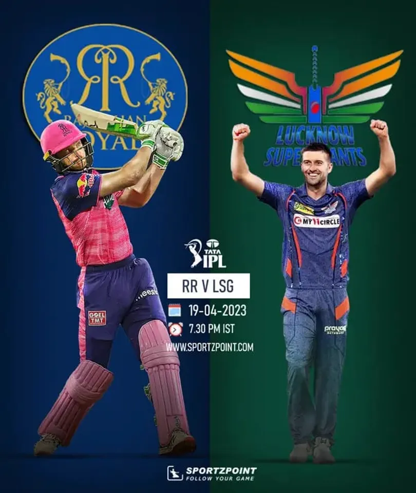 RR vs LSG Match No 26 at Sawai Mansingh Stadium, Jaipur | Sportzpoint