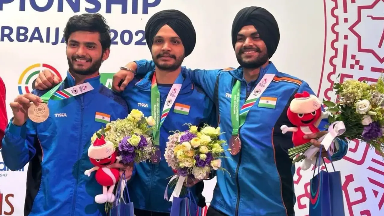 Asian Games 2023 Day 5 LIVE Updates: Men's shooting team wins another gold for the country; total 24 medals in India's bag | Sportz Point