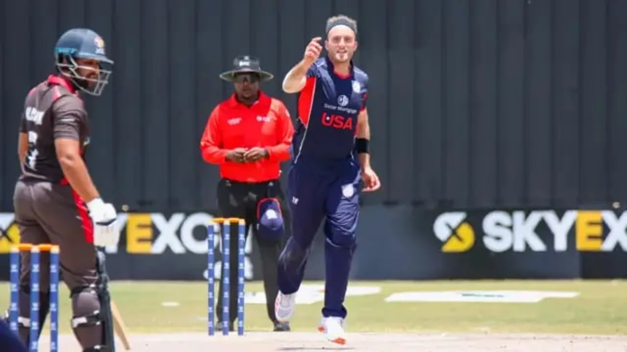 Former Renegades seamer Cameron Stevenson named in USA squad for T20 World Cup Qualifiers | SportzPoint.com