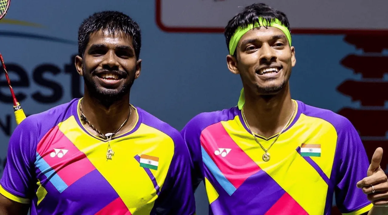 Badminton Asia Men's Doubles Semi-final LIVE: Satwik-Chirag take on Olympic Champions | Sportz Point