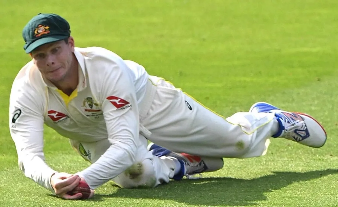 Ashes 2023 | Ashes 2023: Steve Smith's catch to dismiss Joe Root has become controversial | Sportz Point