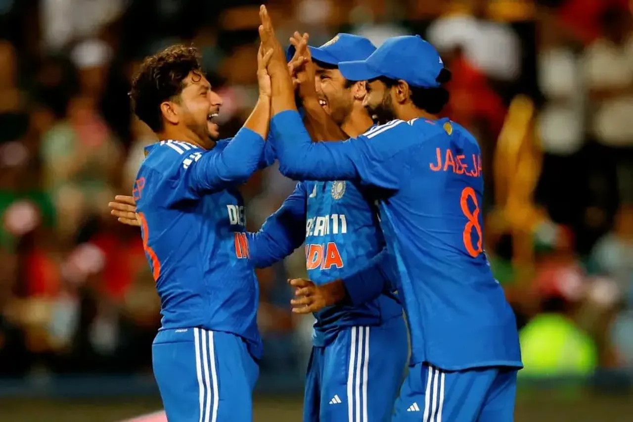 SA vs IND 3rd T20I Highlights | Kuldeep's fifer helps India register a 106-run victory to level the series