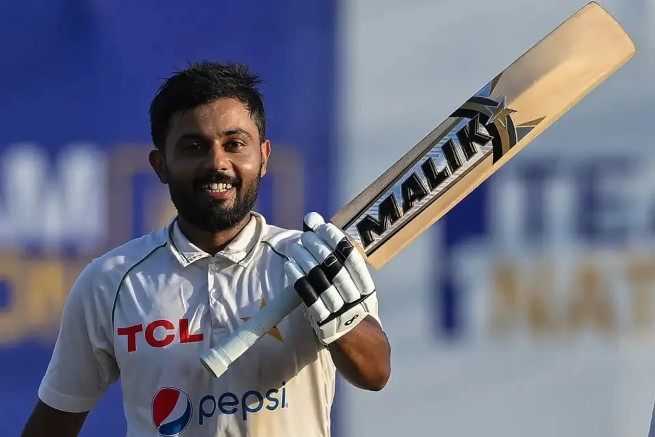 Saud Shakeel | Saud Shakeel scores a double century as Pakistan are in the lead by 135 runs over Sri Lanka after the end of Day 3 | Sportz Point
