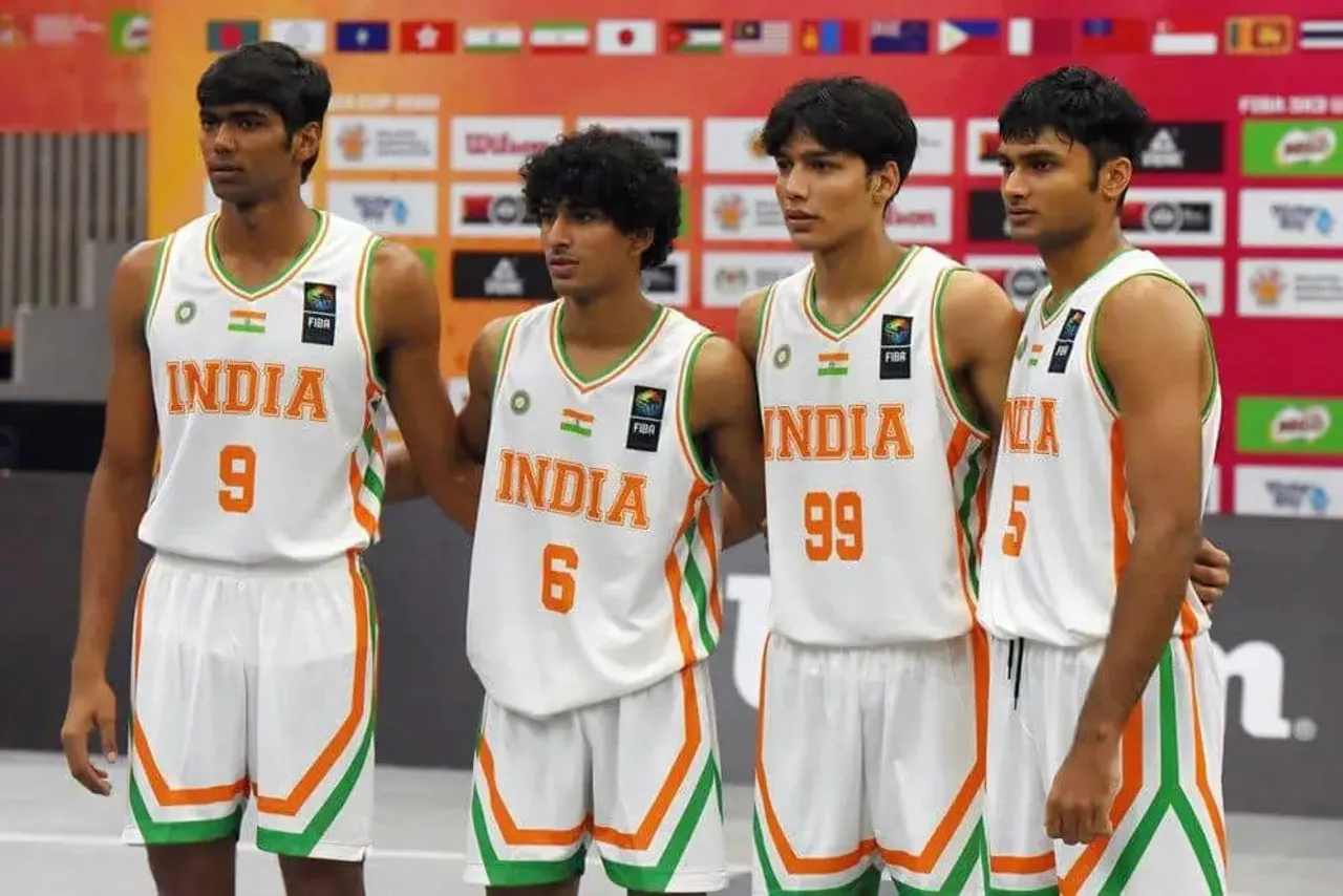 India U17 basketball team creates history by qualifying for the FIBA ​​U18 World Cup 2023