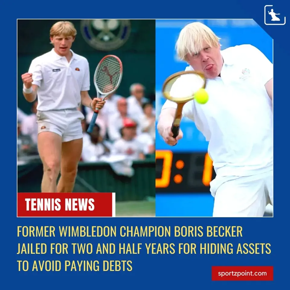 Tennis legend Boris Becker jailed for two and a half years over bankruptcy