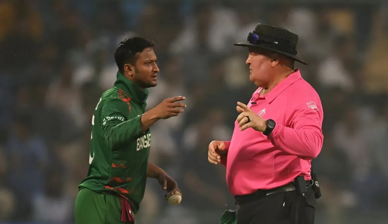 "Not at all," Shakib-Al-Hasan does not have any regret for Angelo Mathew's run-out saga