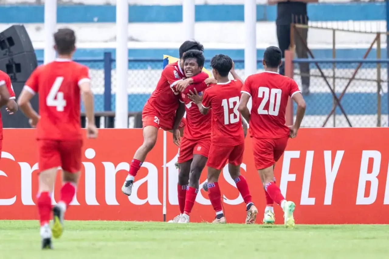 Exclusive: Aashish Chaudhary: A tractor helper scores his first goal for Nepal in SAFF Championship