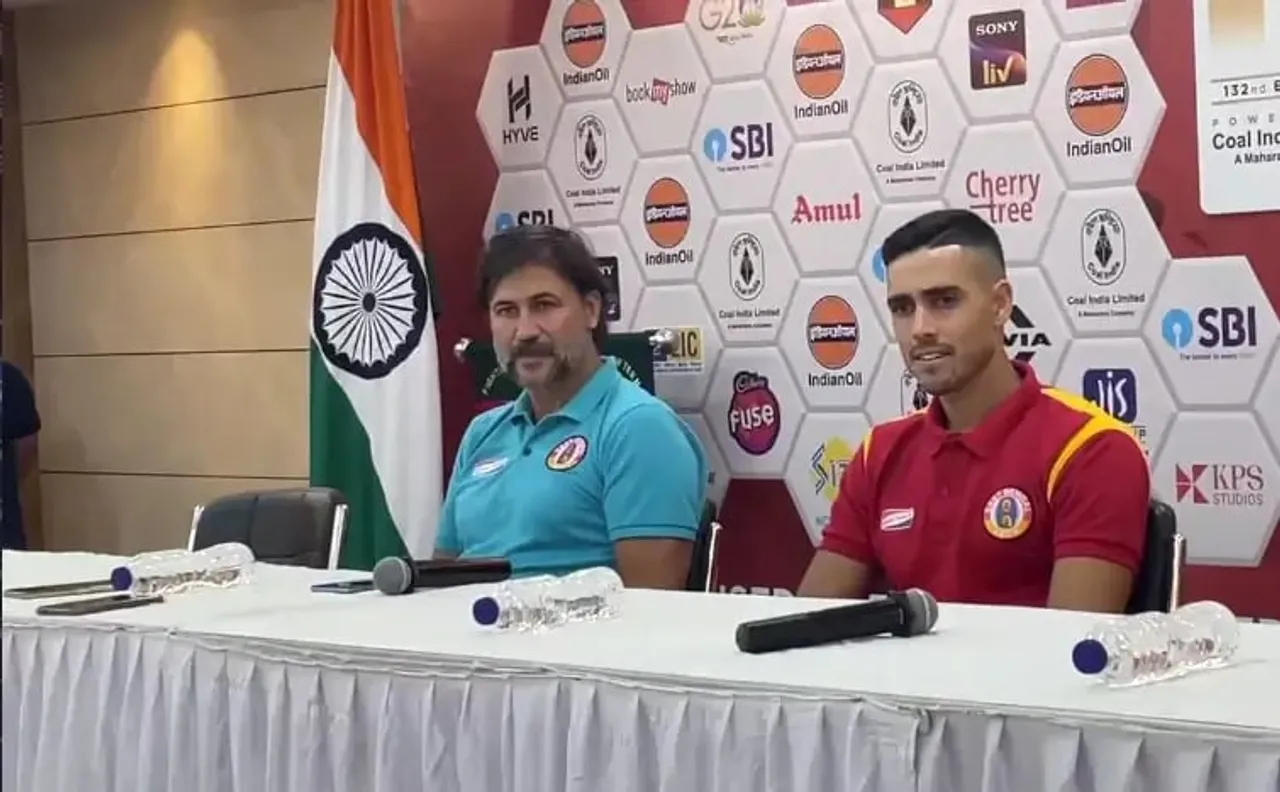 Carles Cuadrat | "We will try to use our weapons to try to get the victory for sure," East Bengal head coach Carles Cuadrat is ready to face Mohun Bagan in the Duand Cup 2023 Final | Sportz Point