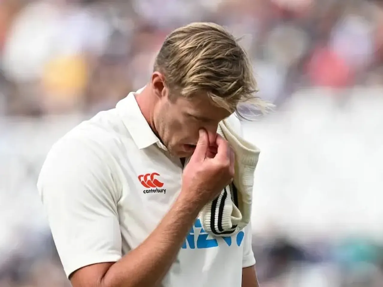 Kyle Jamieson to miss the last Test against England with 'stress-reaction' in his lower back | SportzPoint.com