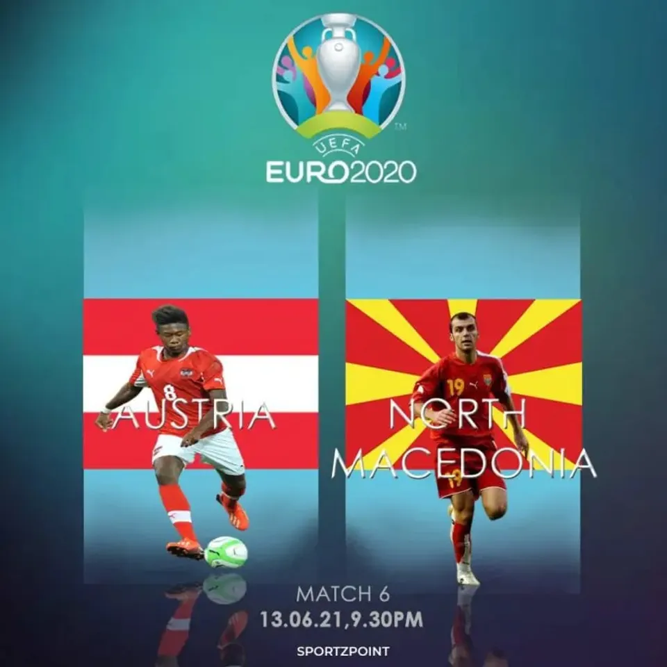 Austria vs North Macedonia: Euro 2020 match preview, Team News, Dream 11 Prediction