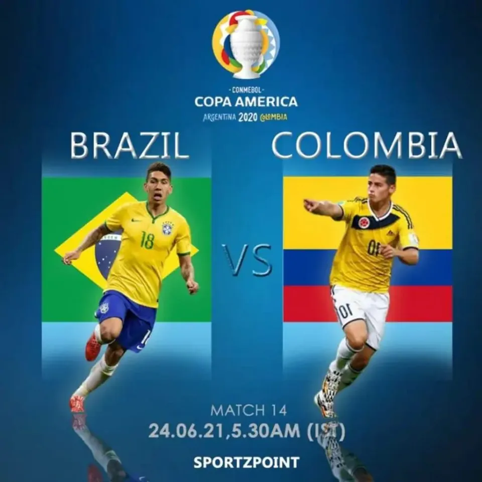 Brazil vs Colombia: Copa America 2021 Match Preview, Team News, Dream 11 Prediction