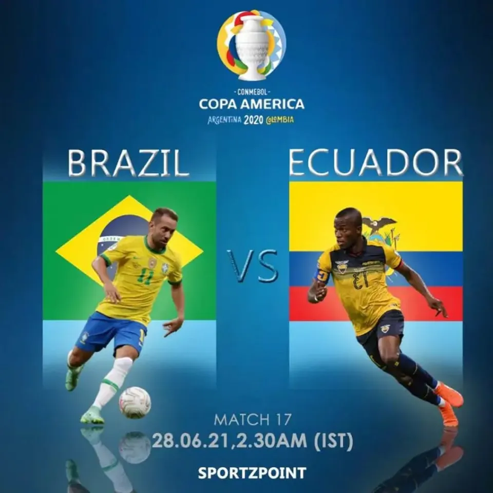 Ecuador vs Brazil: Copa America 2021 Match Preview, Team News, Dream 11 Prediction