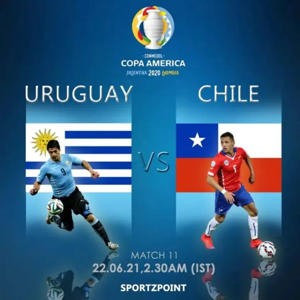 Uruguay vs Chile: Copa America 2021 Match Preview, Team News, Dream 11 Prediction