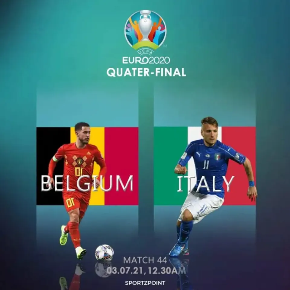 Italy vs Belgium: Euro Cup 2020 Match Review, Team News, Dream 11 Prediction