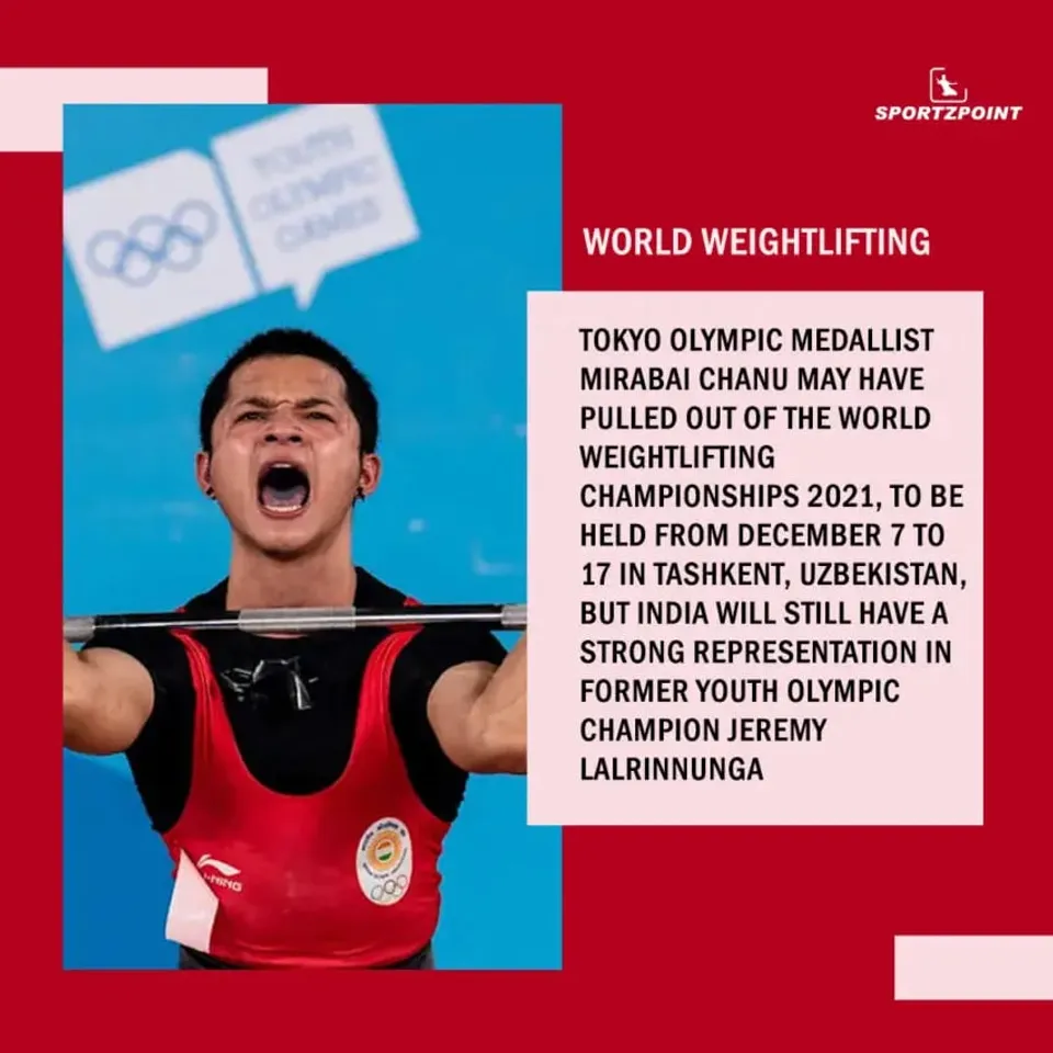 World Weightlifting Championships 2021: In Mirabai Chanu's absence, focus on Jeremy Lalrinnunga â full India squad and schedule