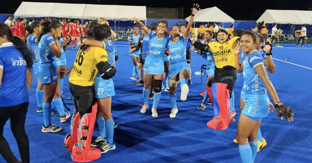 Bullish India outclassed Korea 2-1 to clinch their maiden Women's Junior Asia Cup 2023