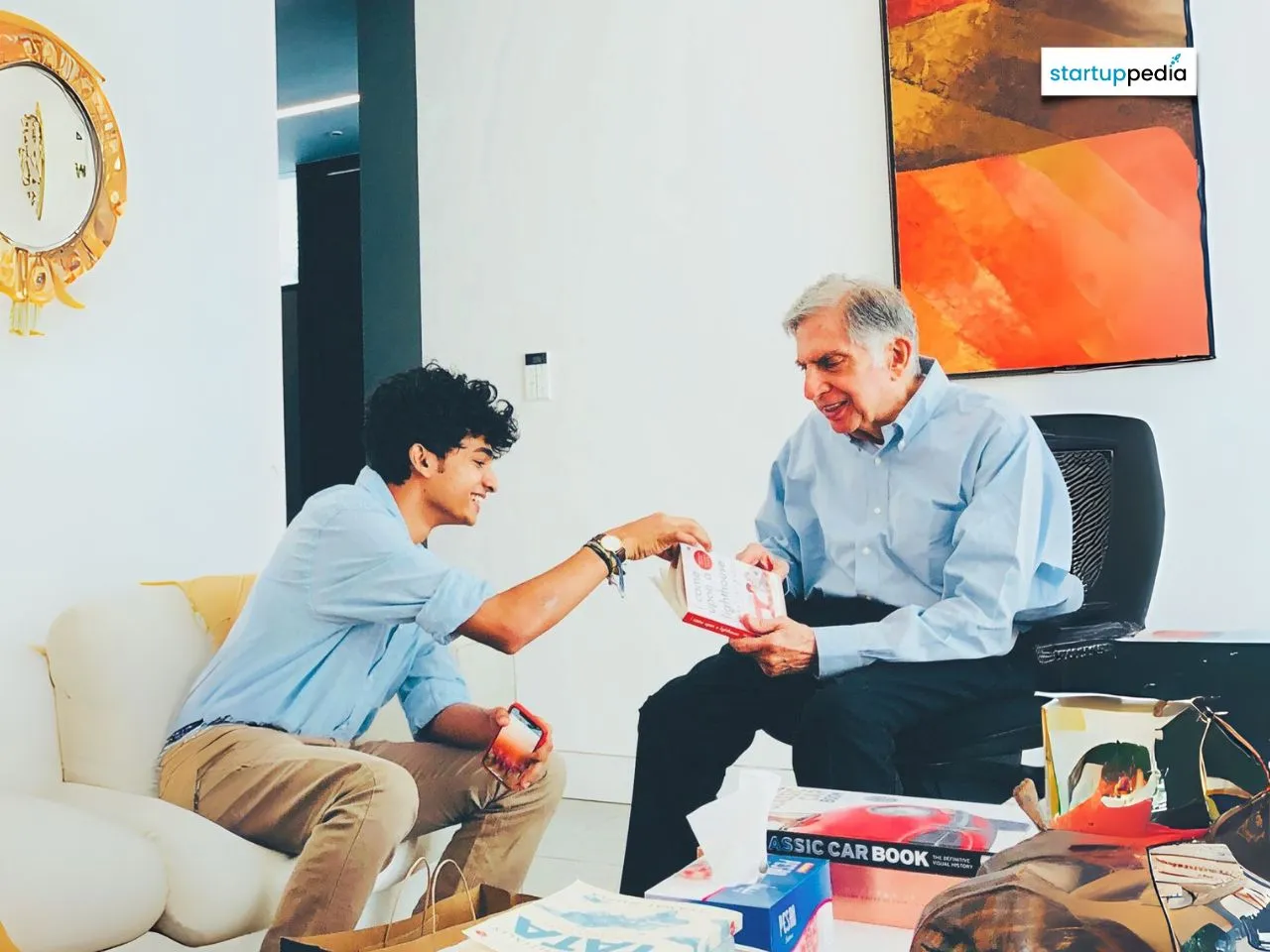 Shantanu Naidu, a close companion and manager of Ratan Tata