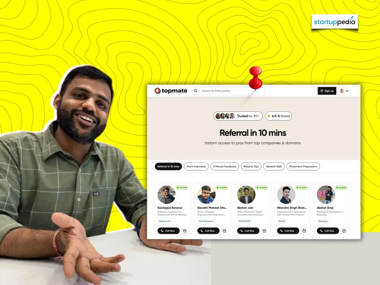 Topmate - 'Delivering' Humans in just 10 minutes