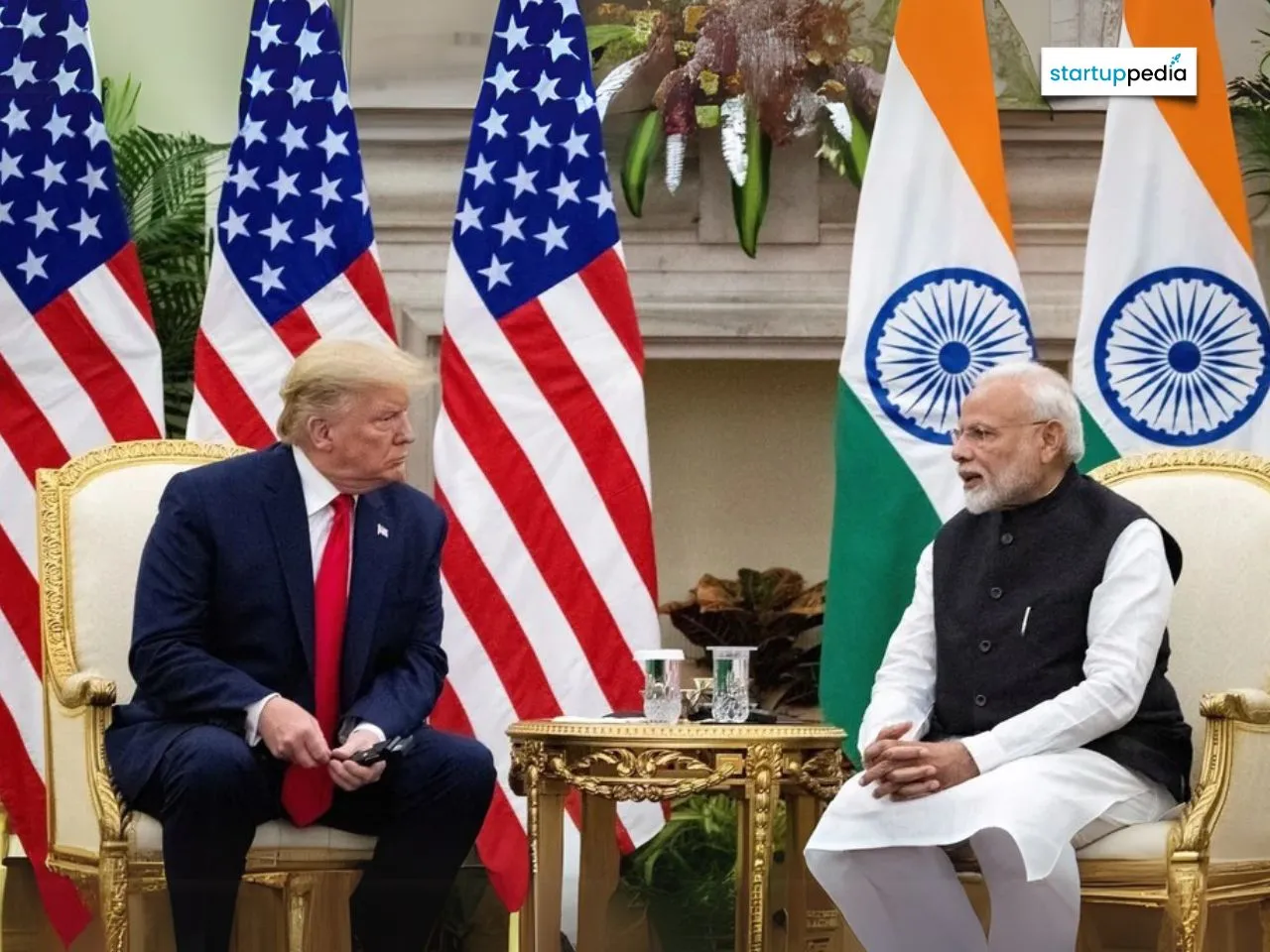 Indian PM Narendra Modi & US President Donald Trump 
