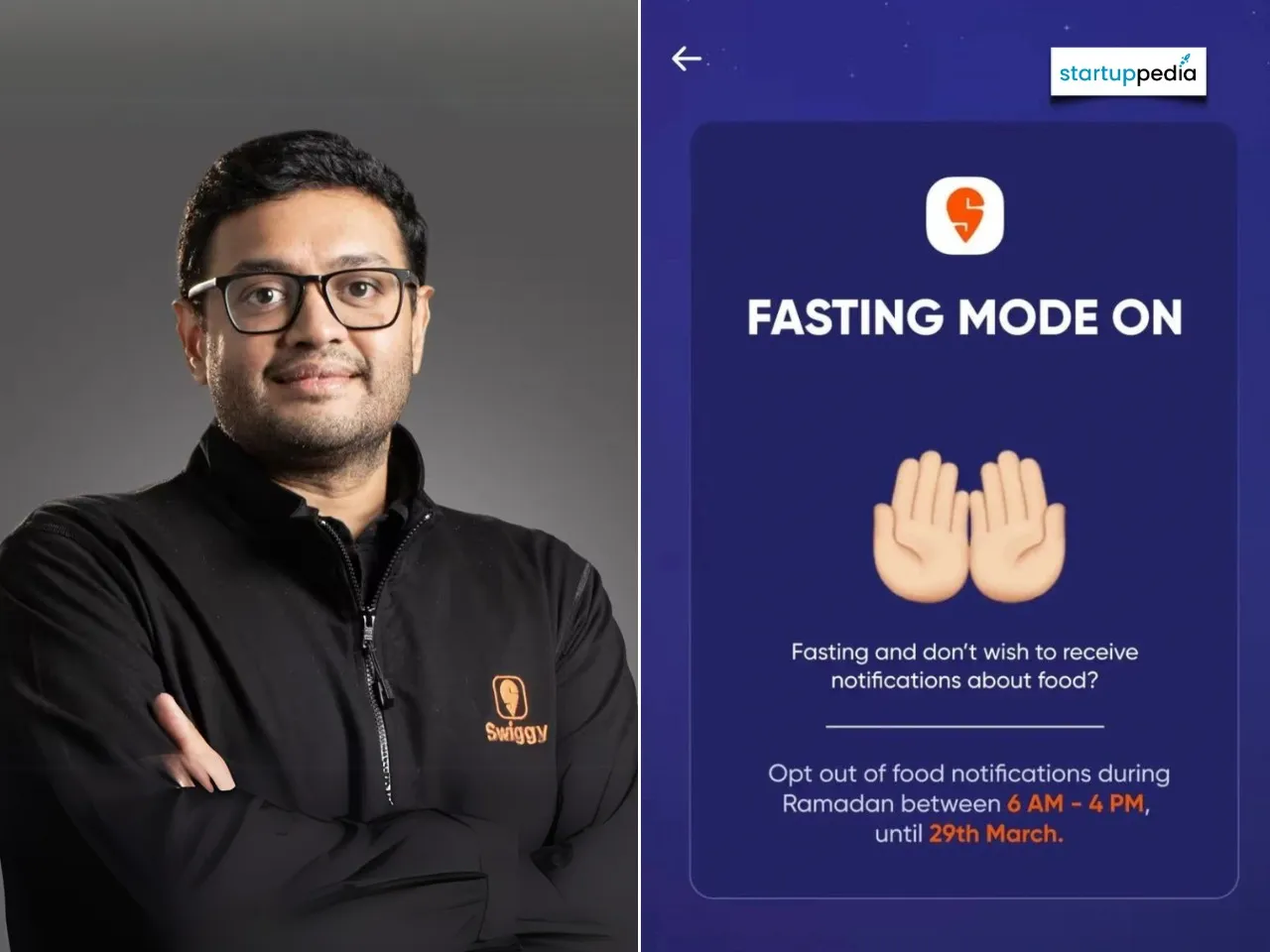 swiggy fasting mode