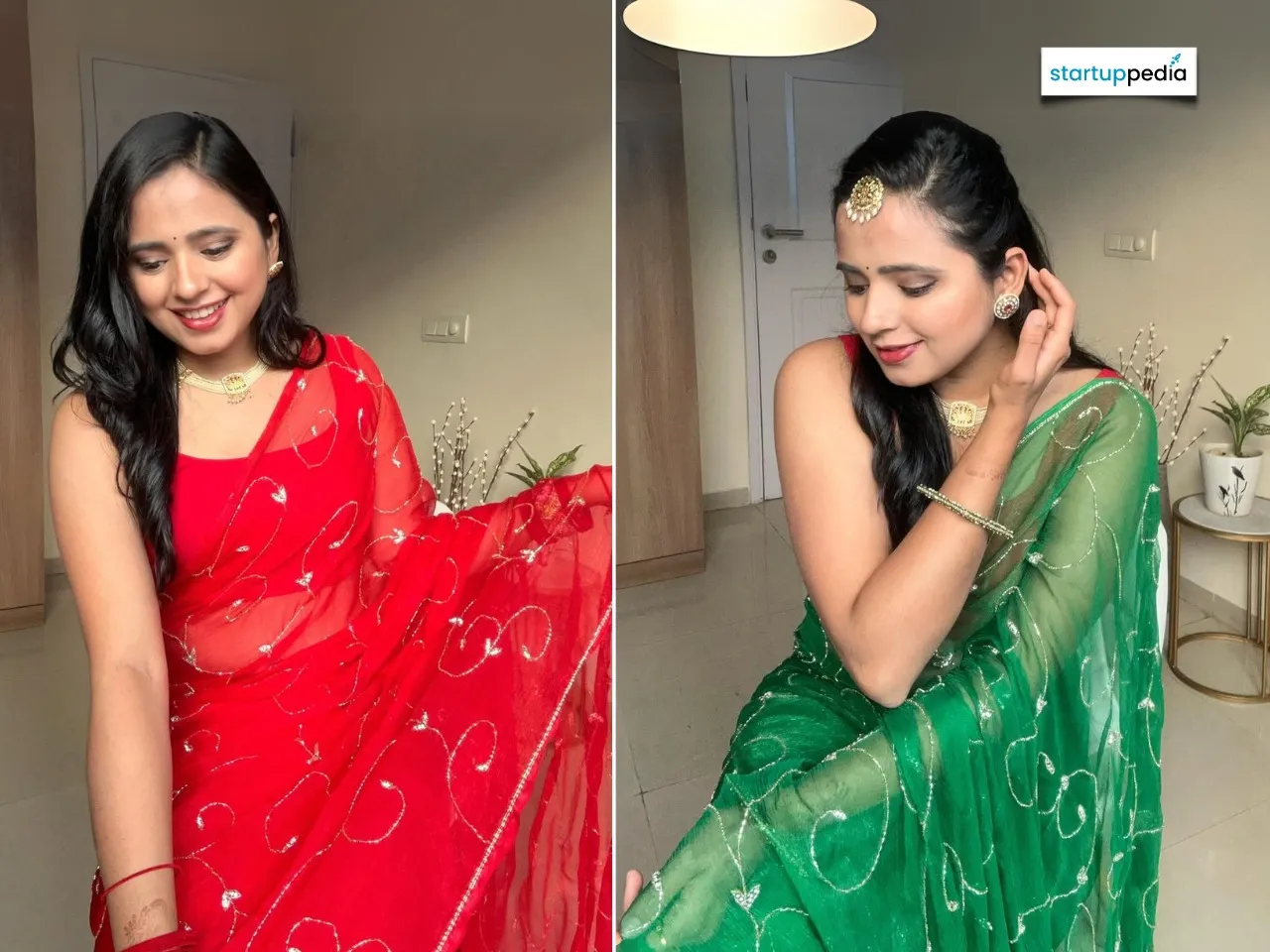 IIT and IIM Grad Quits High-paying Job To Start A Saree Brand
