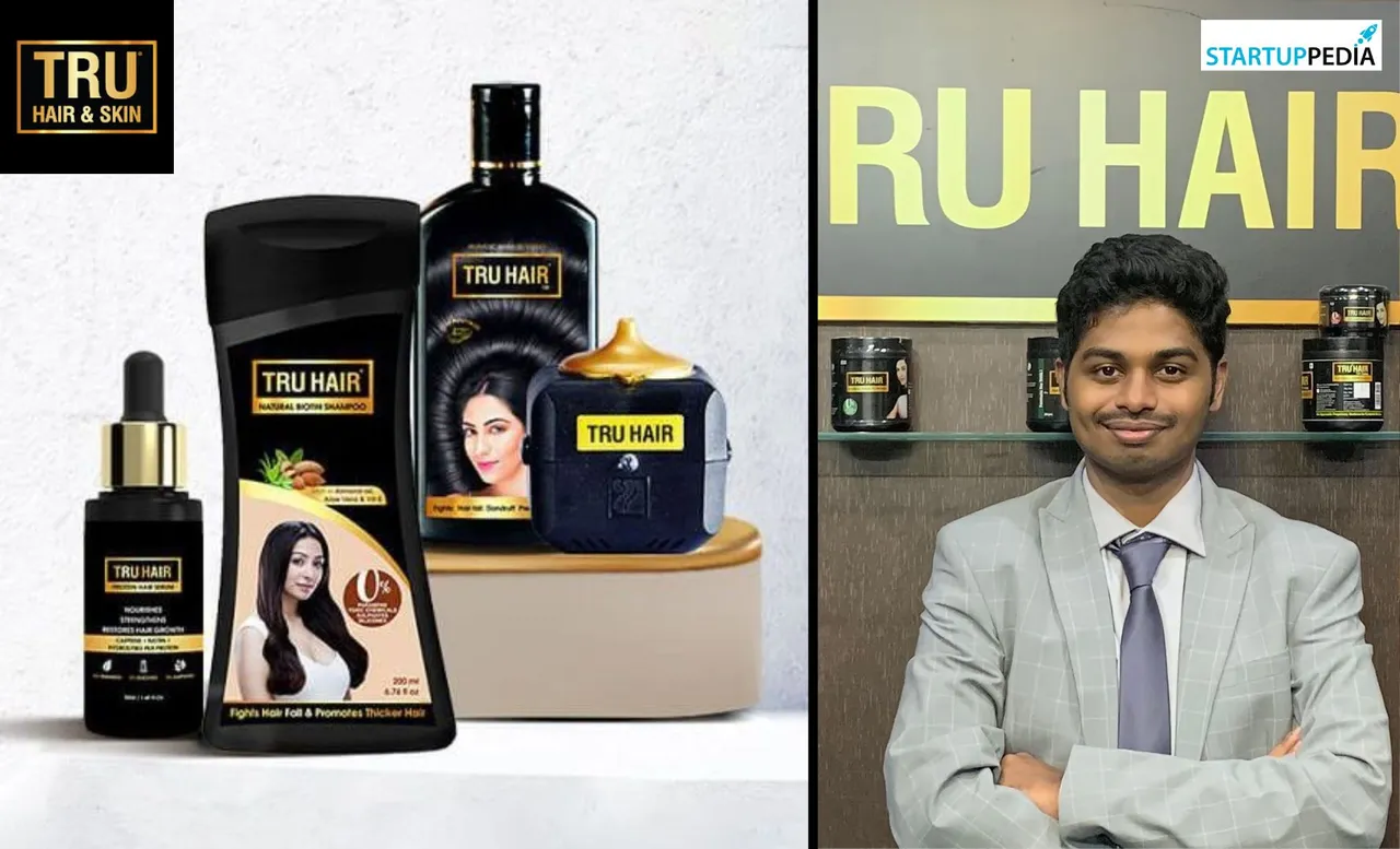 Hyderabad-based startup launches the world's first Ayurvedic oil with heater that is clinically proven to reduce hairfall, serves 2 lakh+ customers.