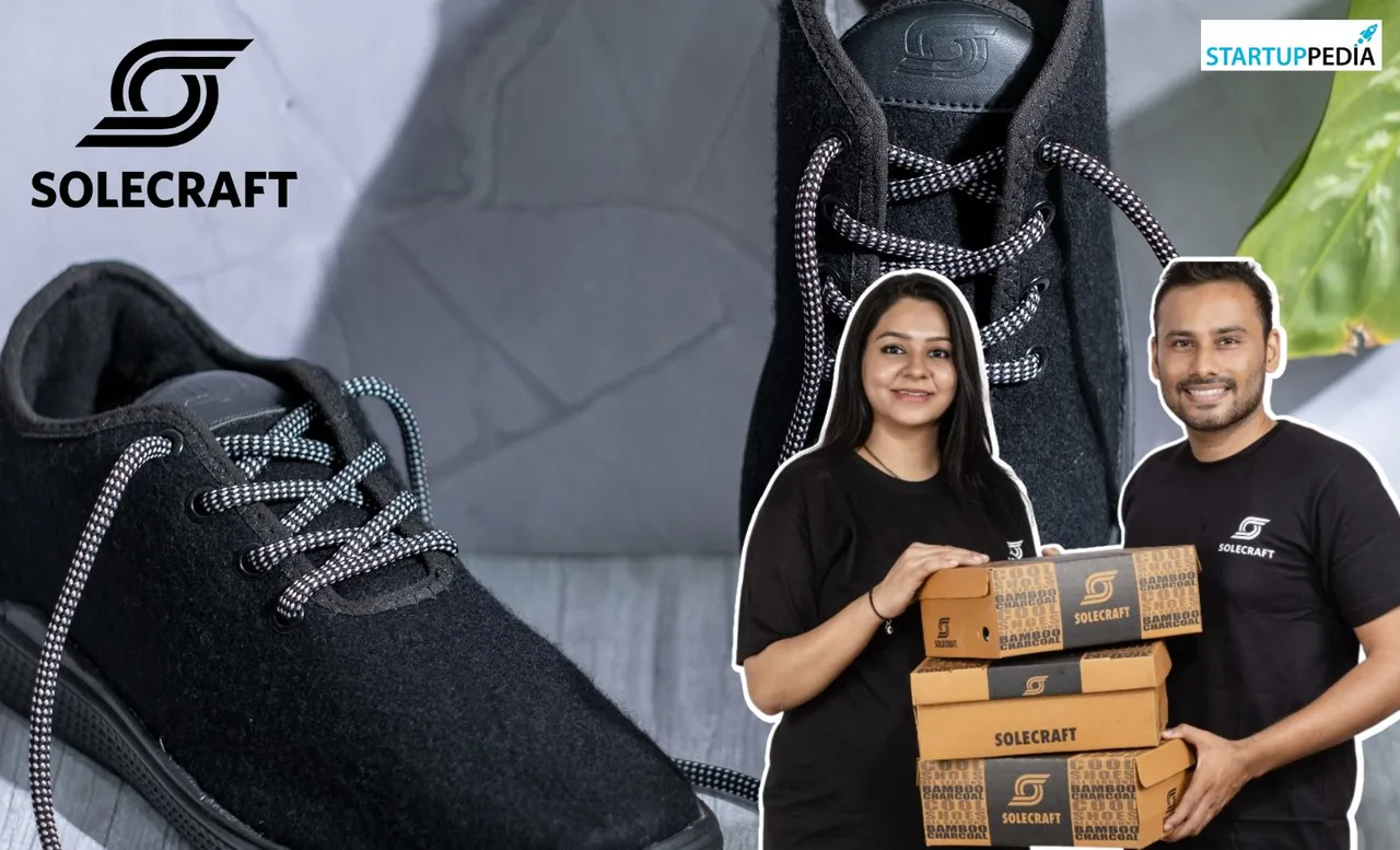 Husband-wife duo quit MNC jobs to launch the world’s first-ever charcoal-made shoes - sell across India.