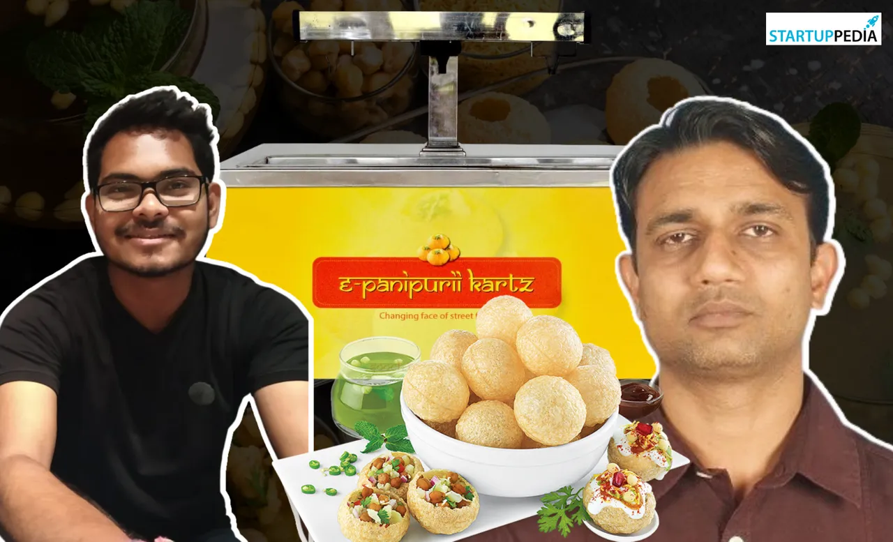 This SIIC IIT Kanpur startup innovates mobile-operated automatic panipuri machines, offering monthly subscription of Rs 300 to local vendors - clients across 22 cities.