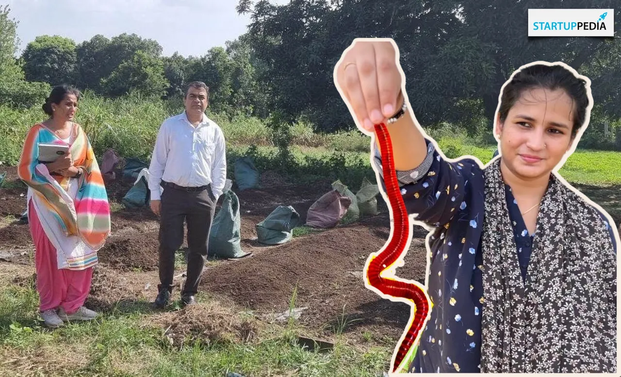 Meerut-based woman entrepreneur's agrictech startup converts dairy and household waste into vermicompost - earns Rs 1 crore annually.