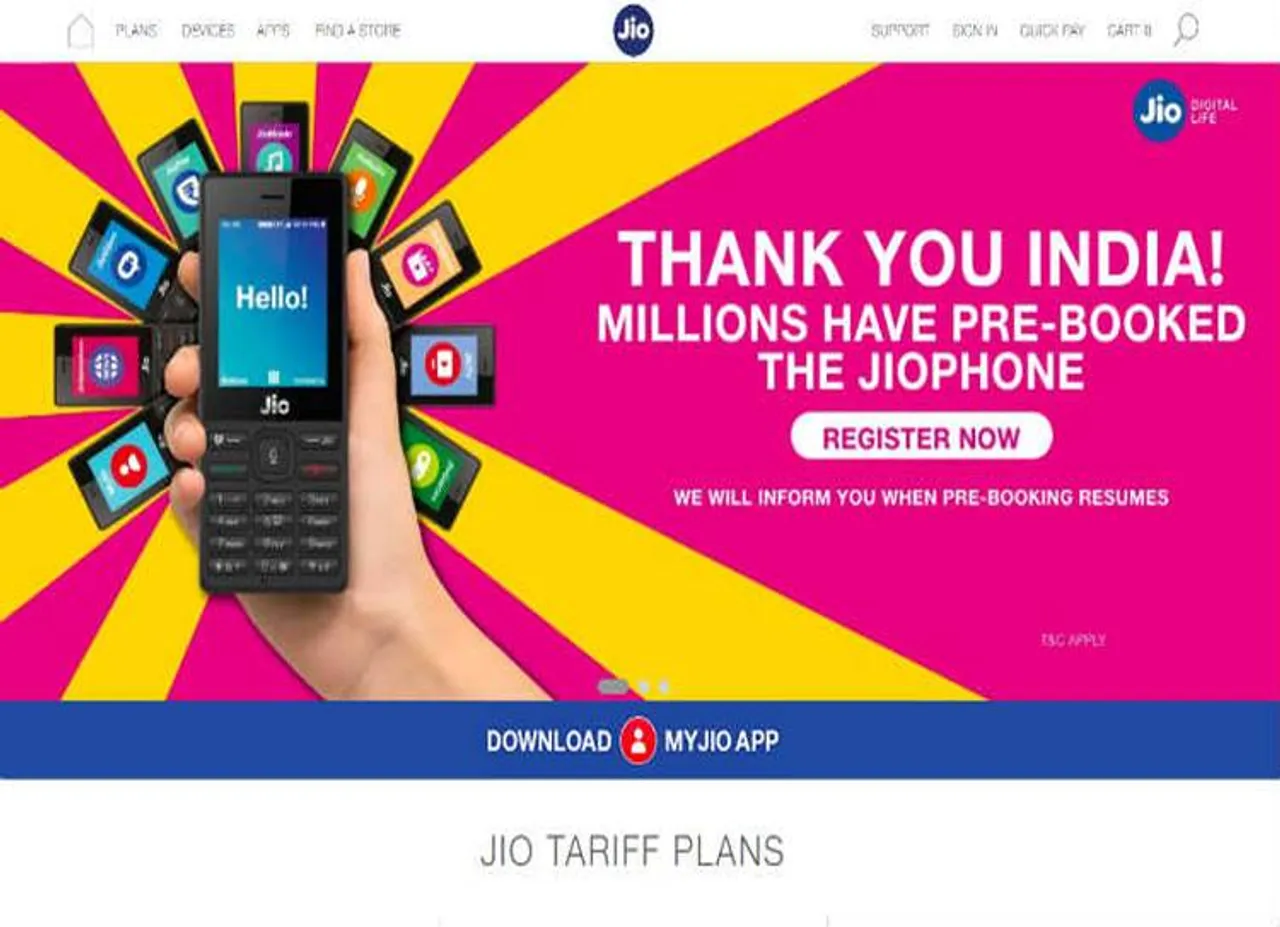 Reliance jio, JioPhone,