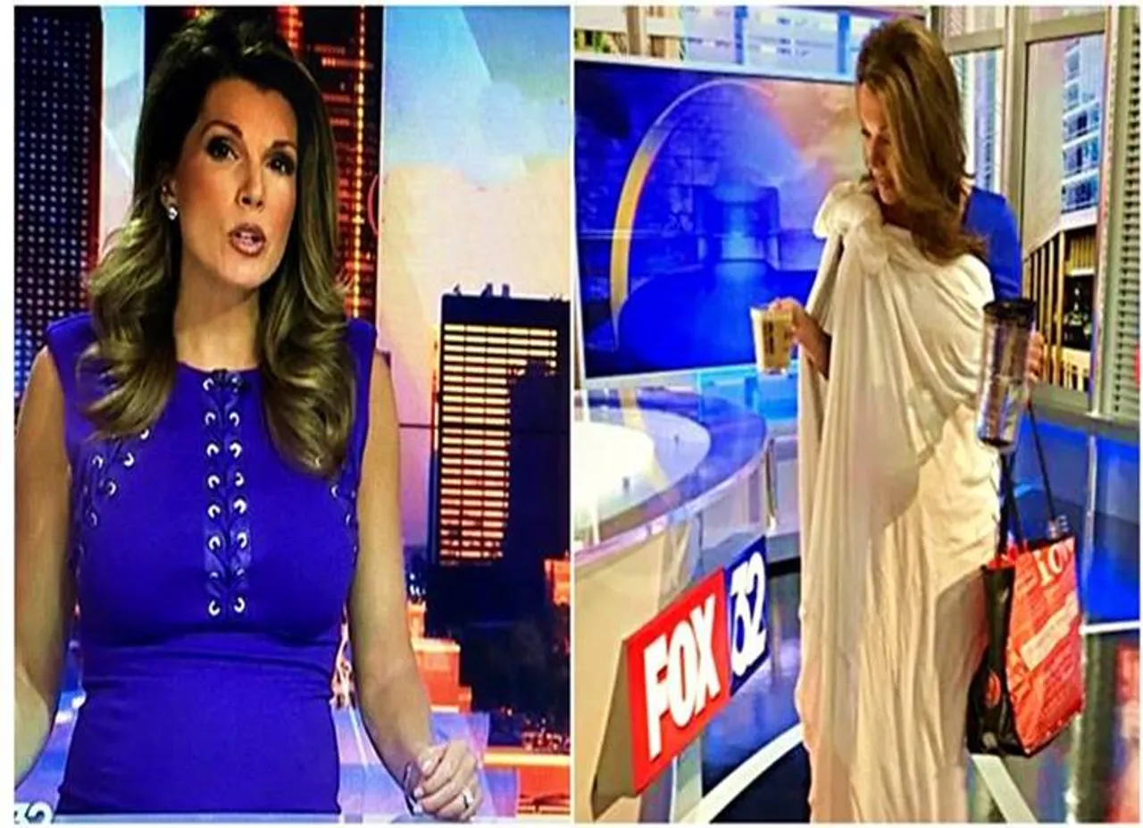 female news anchors, pregnant, body shaming, baby bump, television journalist