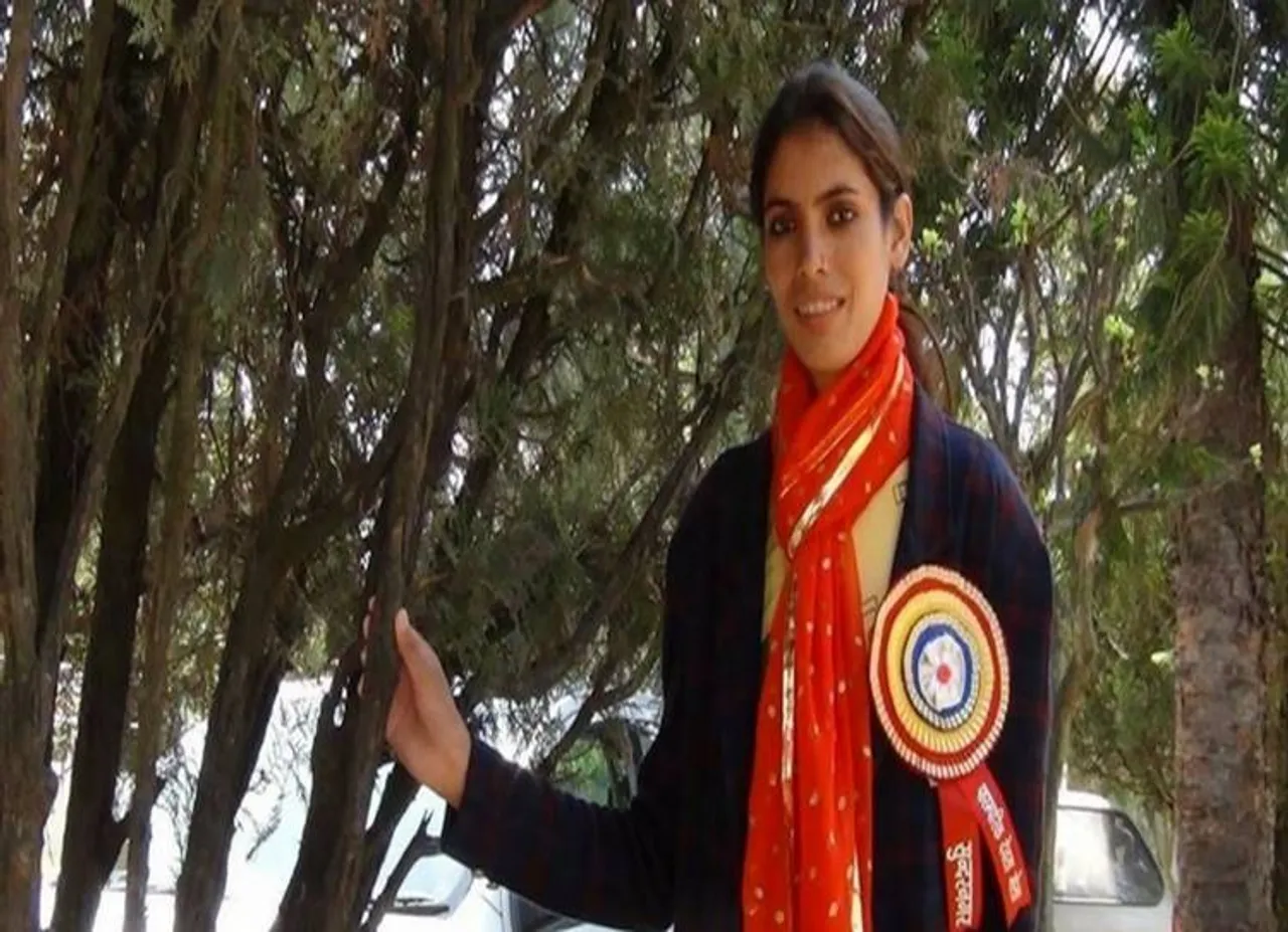 jabna chauhan, youngest panchayat leade