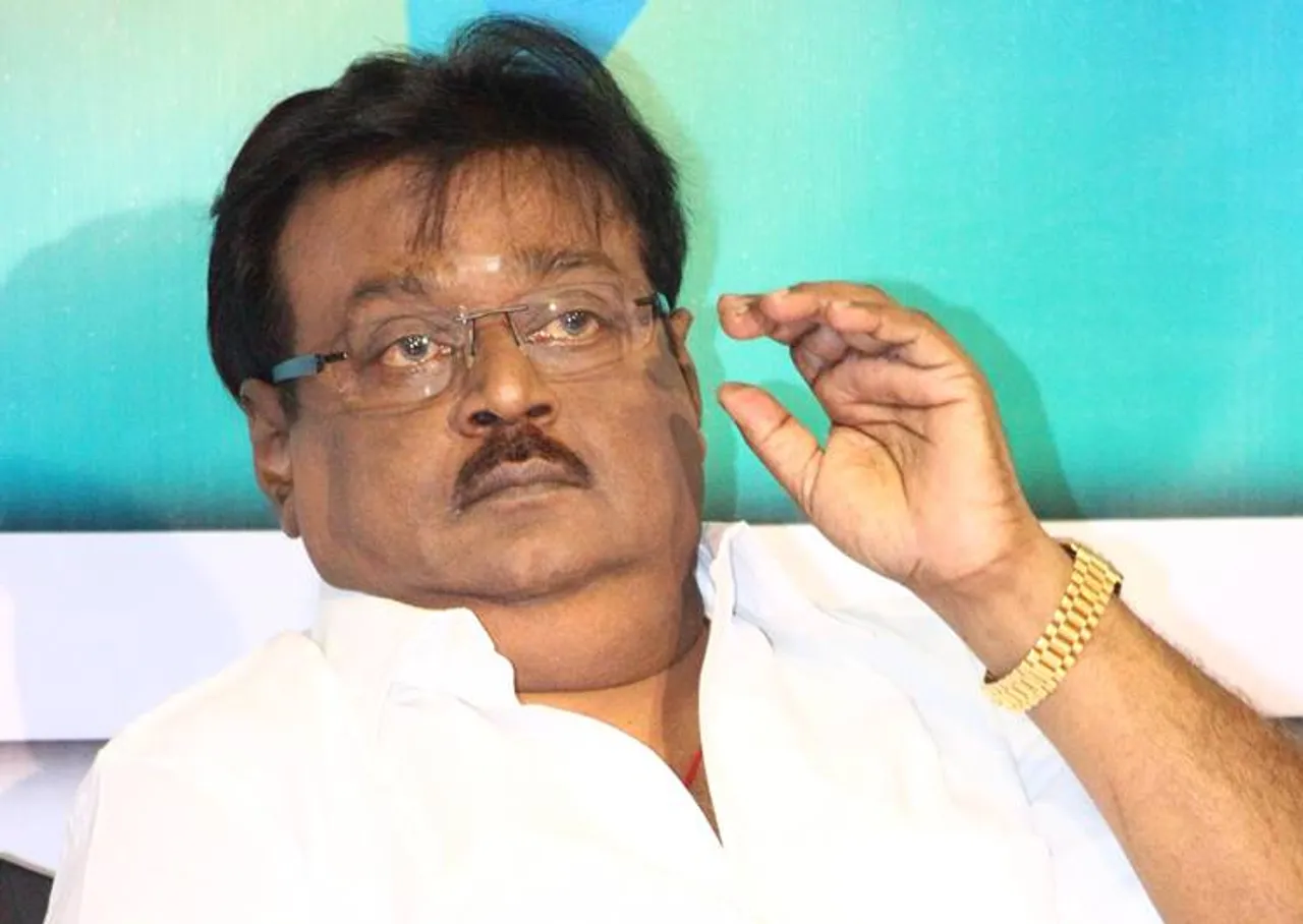 dmdk, vijayakanth against neet protest, NEET protest