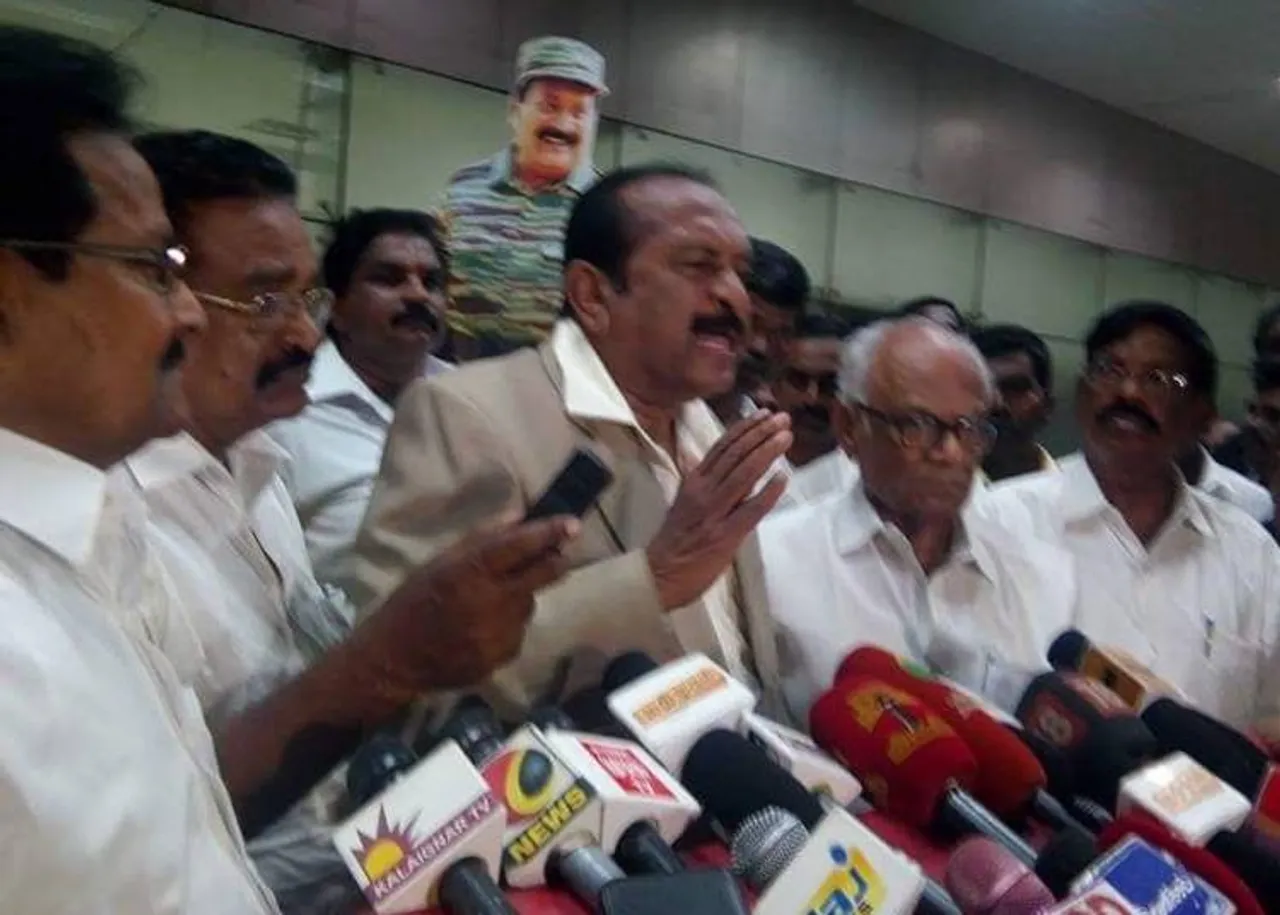 india will change it's stand in tamil eelam, vaiko return from jeneeva, vaiko return after UN human rights council meeting, vaiko interview at chennai airport
