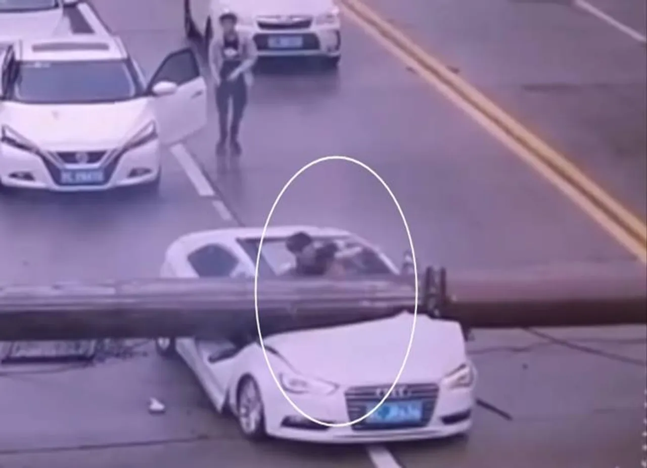 china, accident, car