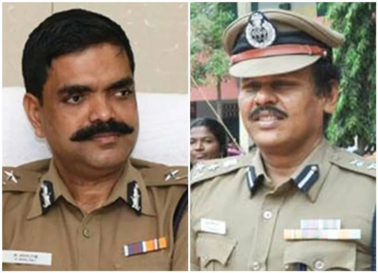 thiruchy, kovai city police transfered