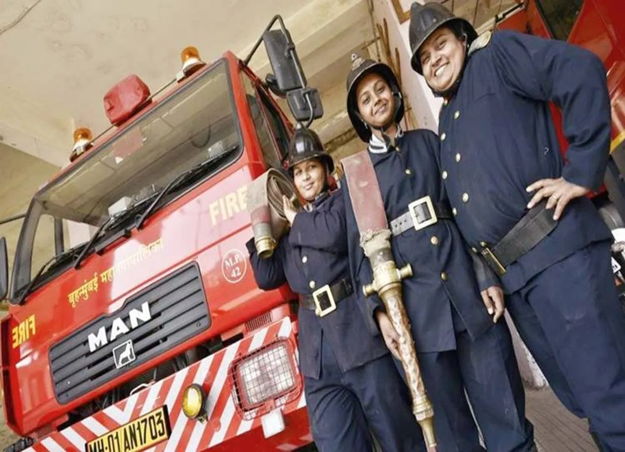 Mumbai Fire Brigade, Women Firefighters,