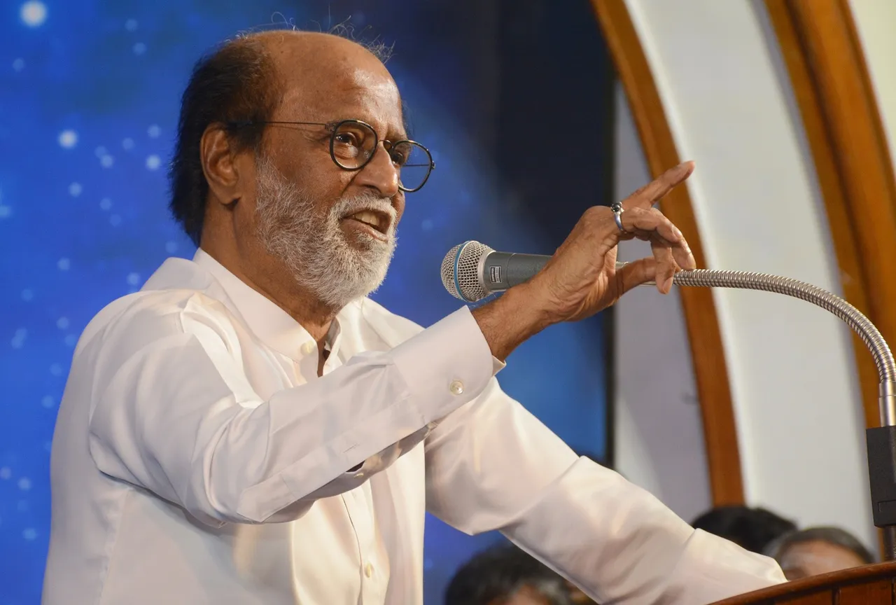 Rajinikanth Political Entry, Rajini full speech