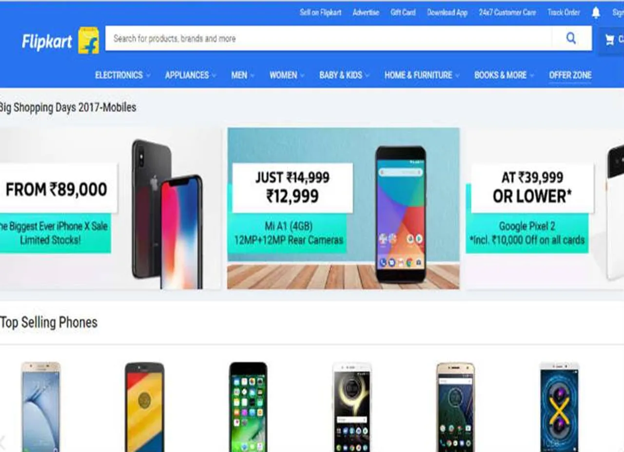 flipkart sale, flipkart big shopping days sale, flipkart mobile deals, flipkart mobile discounts, smartphone discounts, apple iphone x discount, google pixel 2, xiaomi mi a1, samsung