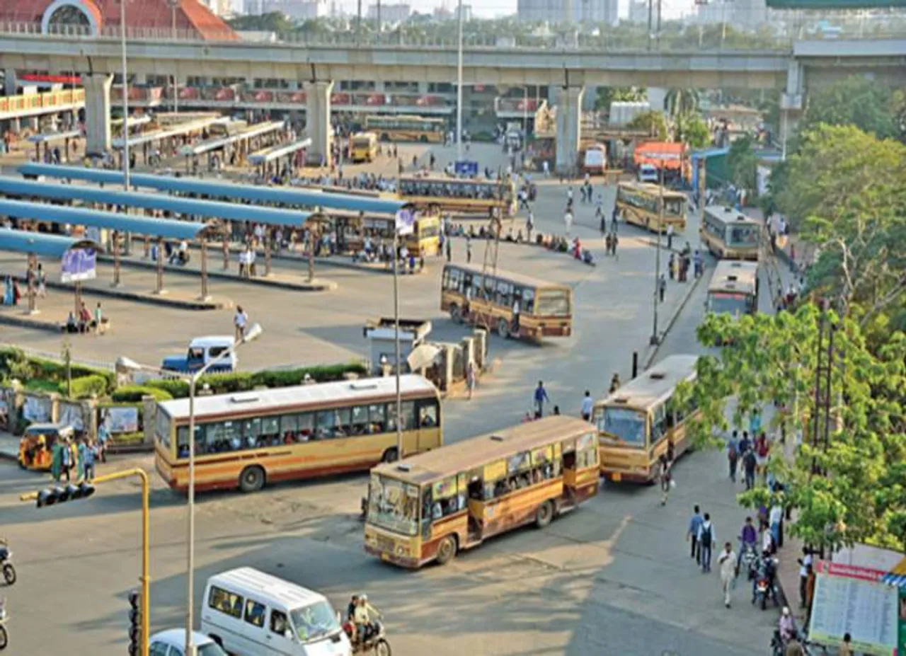 Transport employees protest