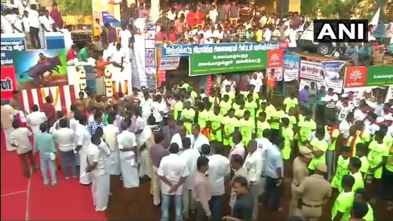 Jallikattu, Alanganallur, EPS, OPS