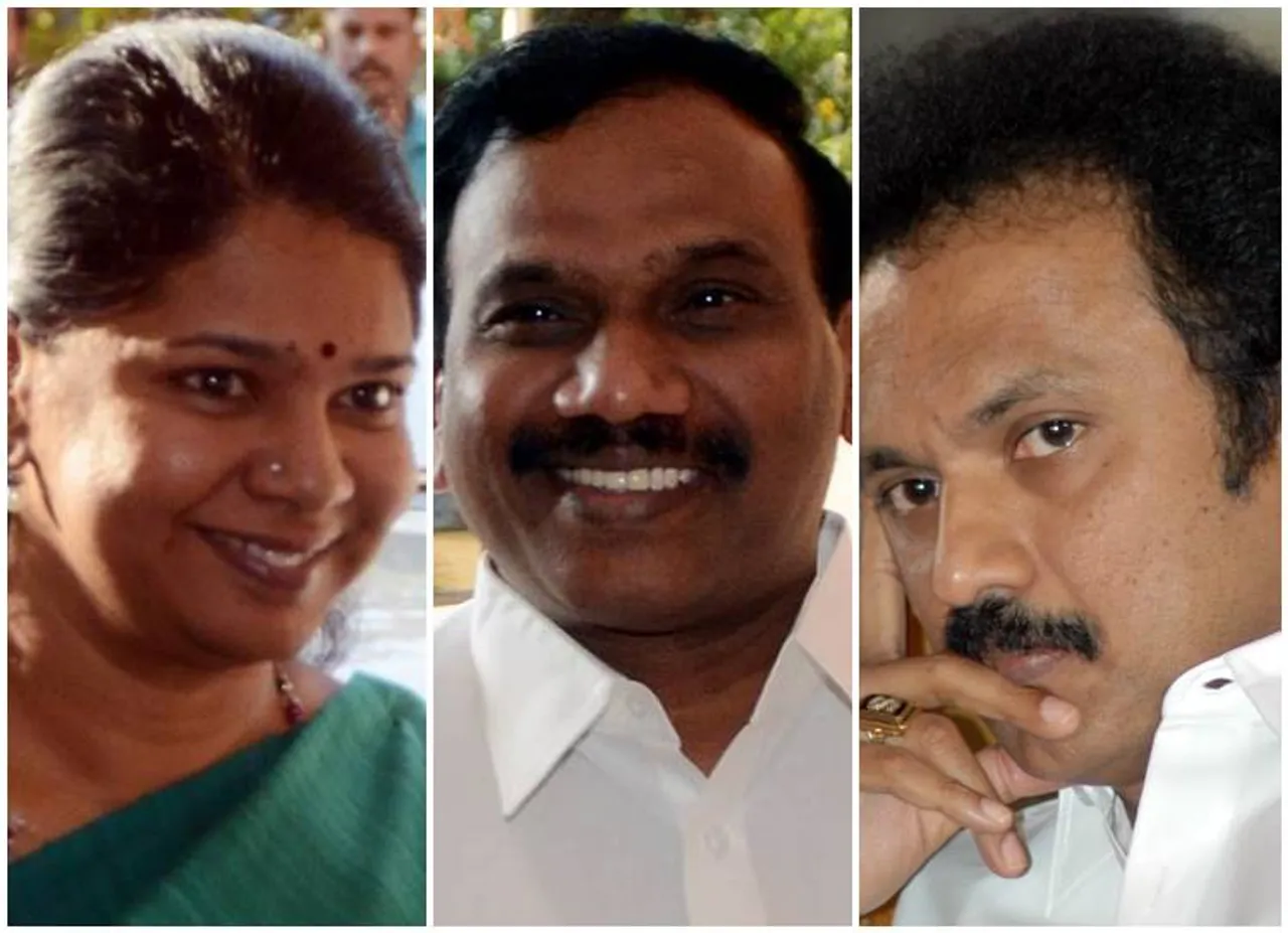 2G Case Release, DMK, MK Stalin, Kanimozhi, A.Raja