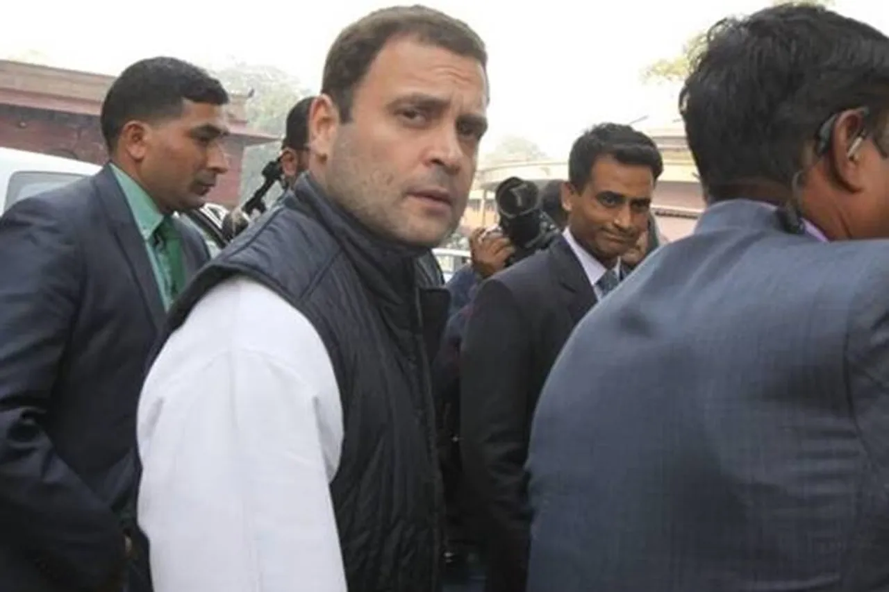 Rahul gandhi, Republic day parade, 4th row seat