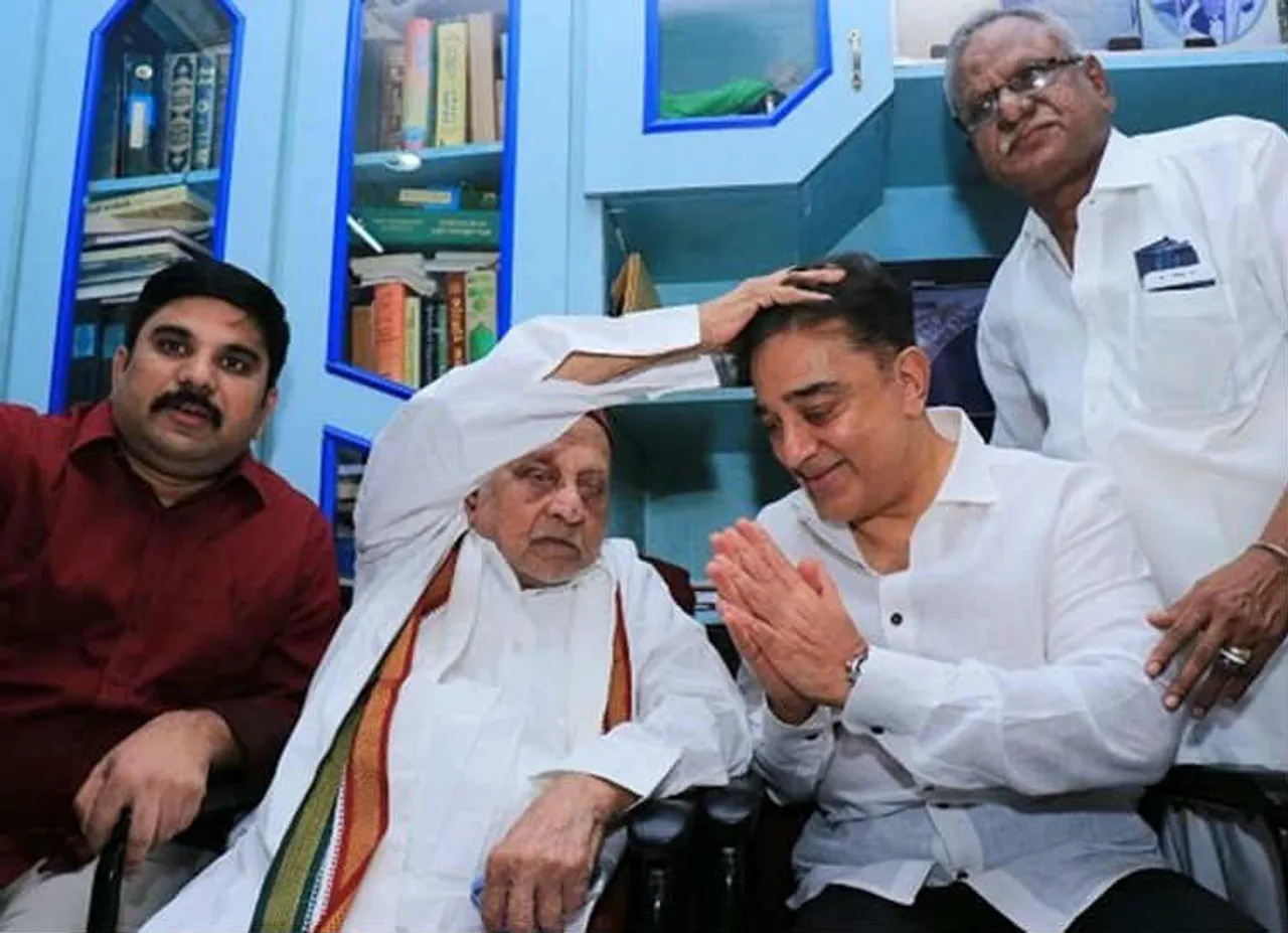 kamal haasan at abdul kalam house