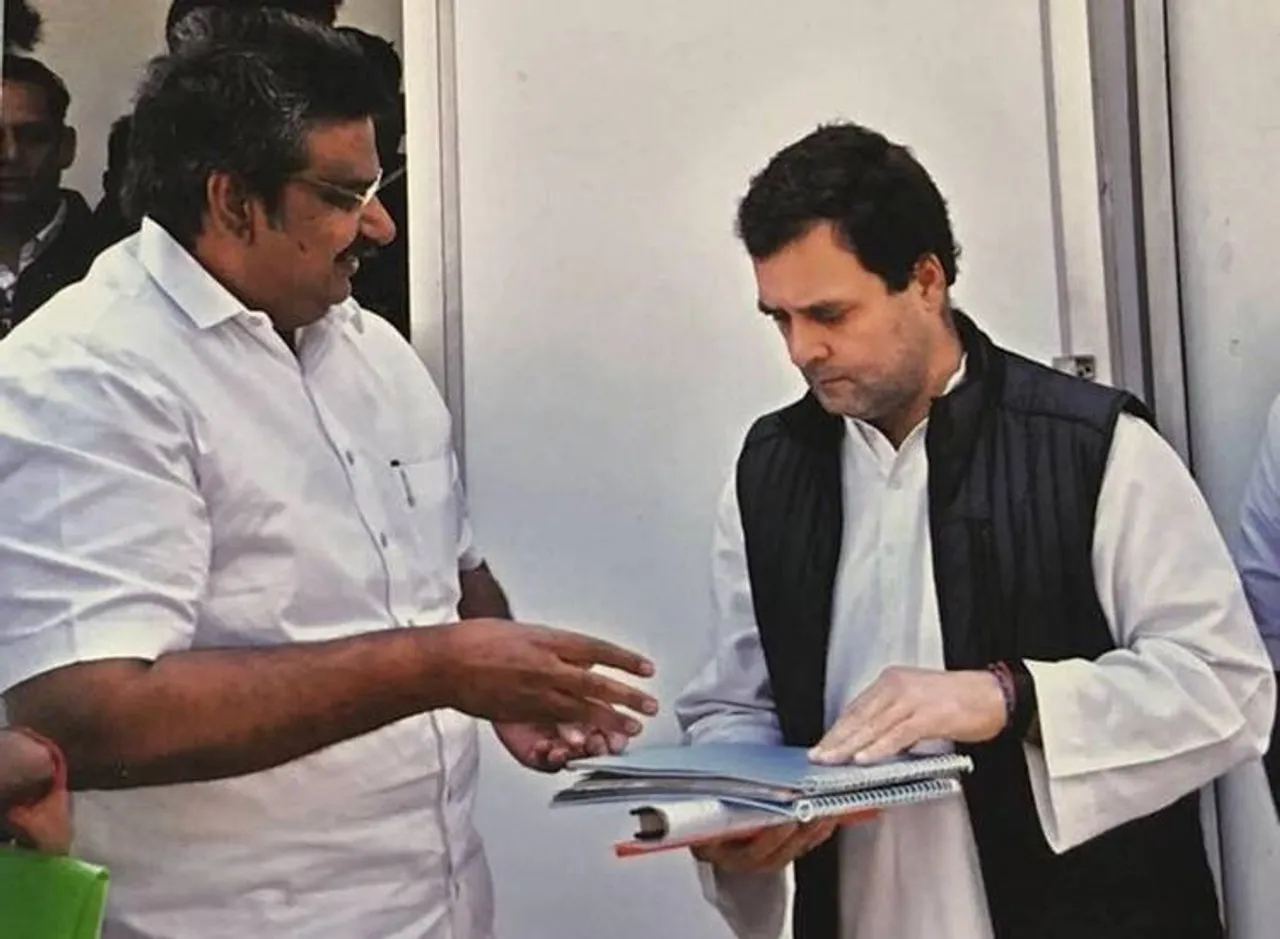 Royapuram Mano, Rahul Gandhi, Congress Functions