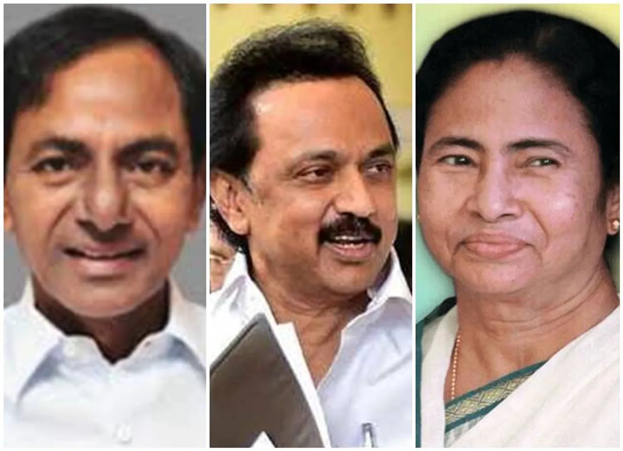 Chandrasekar rao - stalin - mamtha