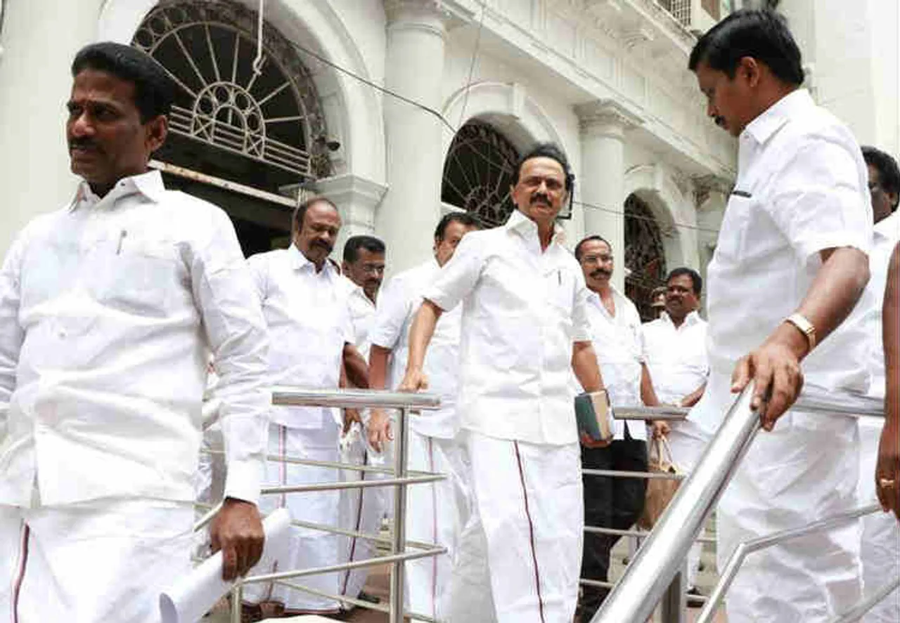 MK Stalin walk out, TN Assembly