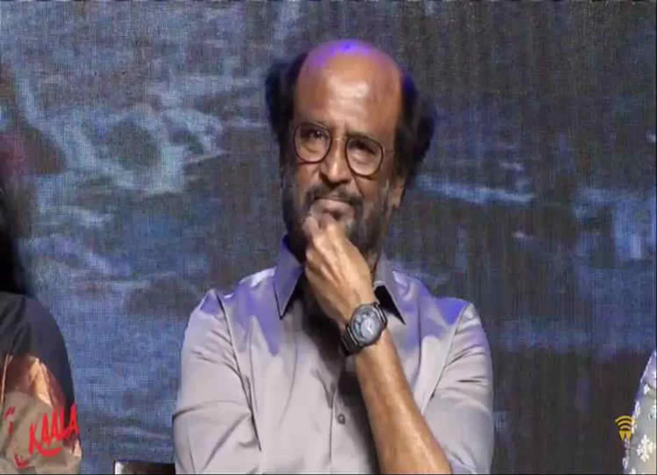 rajinikanth, flight made emergency landing at chennai